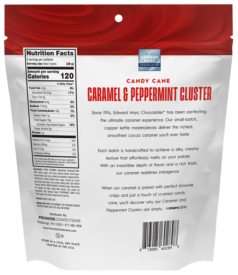 Caramel & Peppermint Cluster