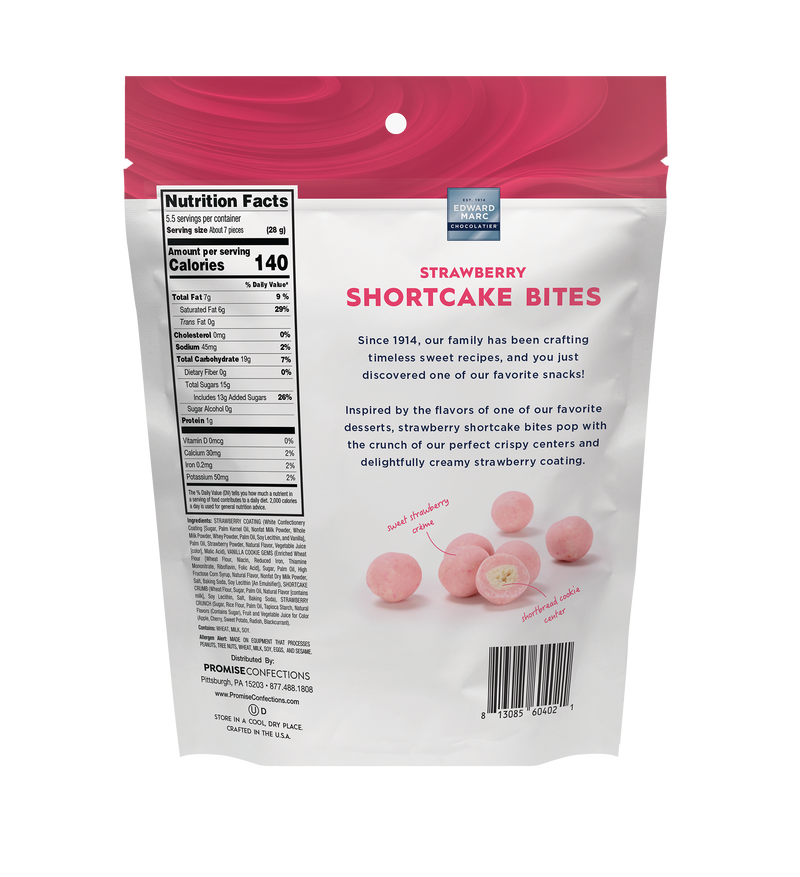 Strawberry Shortcake Bites