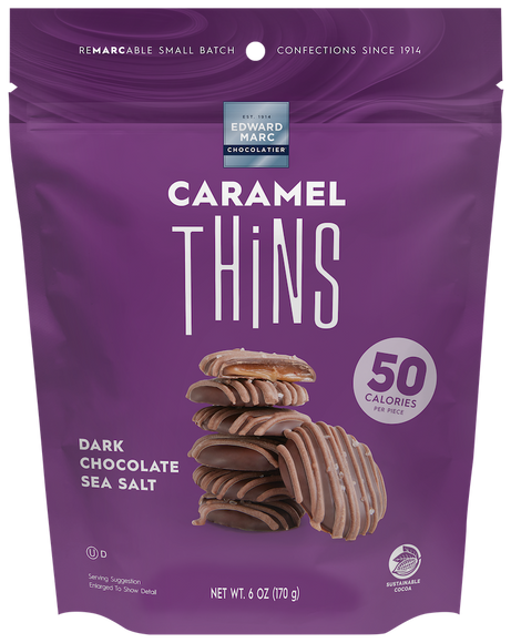 Caramel THiNS - Dark Chocolate Sea Salt