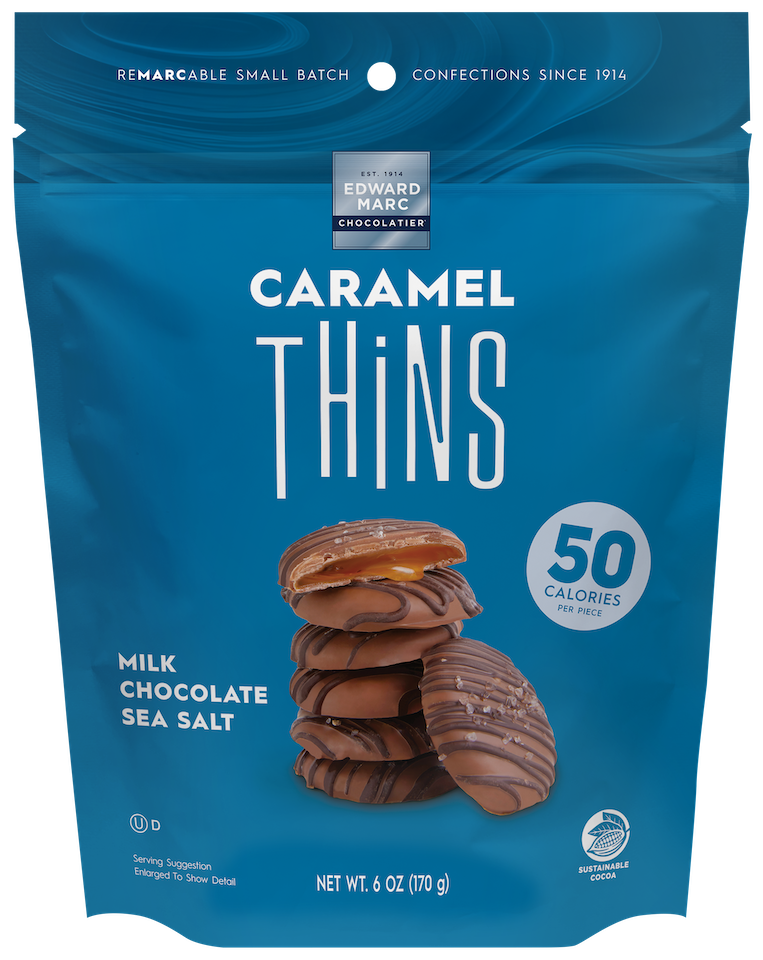 Caramel THiNS Milk Chocolate Sea Salt