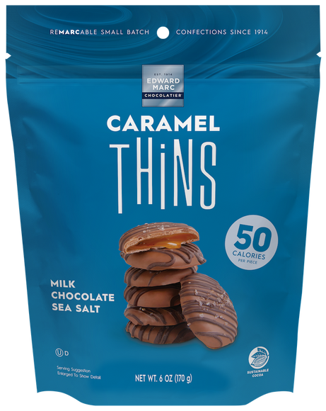 Caramel THiNS - Milk Chocolate Sea Salt