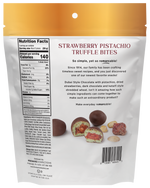 Dubai Style Chocolate Strawberry Pistachio Truffle Bites