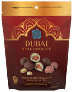 Dubai Style Chocolate Strawberry Pistachio Truffle Bites