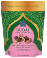 Dubai Style Chocolate Strawberry Pistachio Truffle Bites