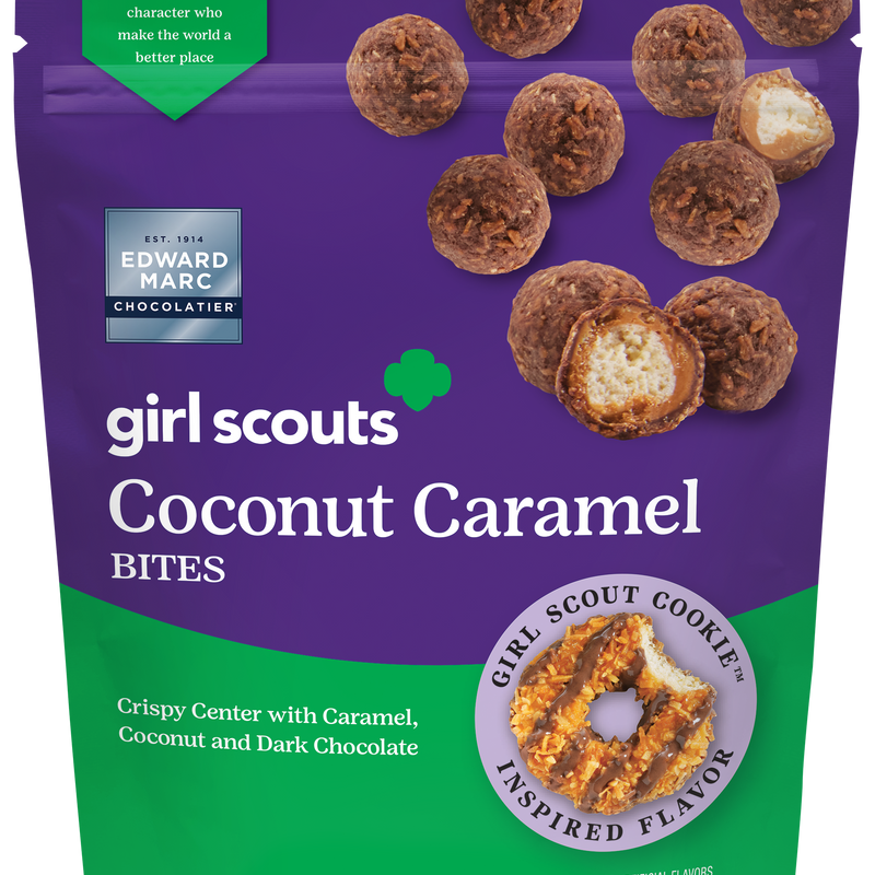 Girl Scouts Coconut Caramel Bites