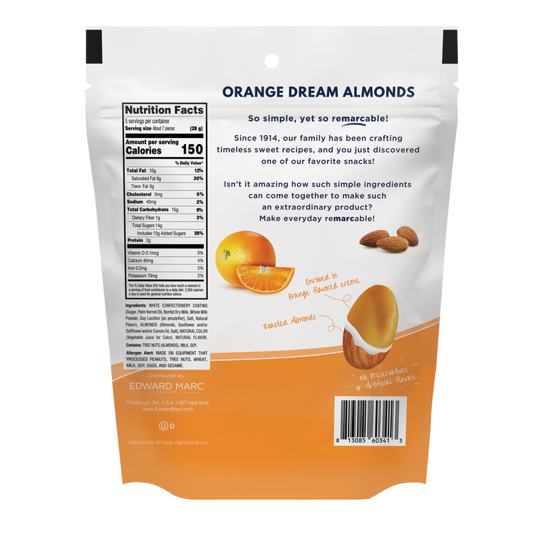 Orange Dream Almonds