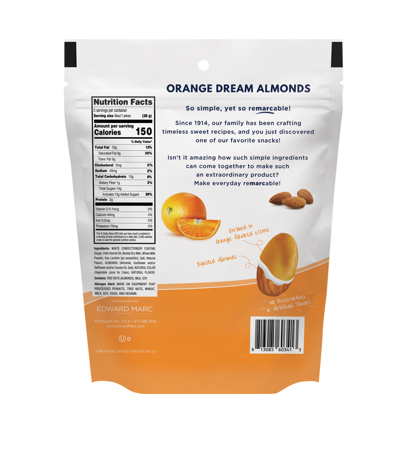 Orange Dream Almonds