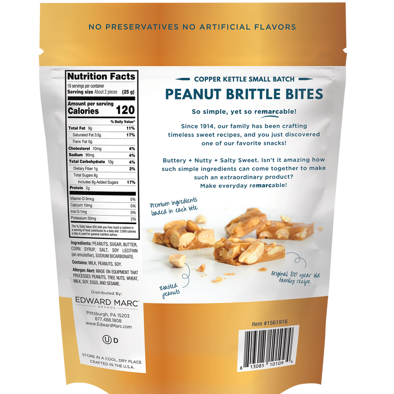 Peanut Brittle Bites