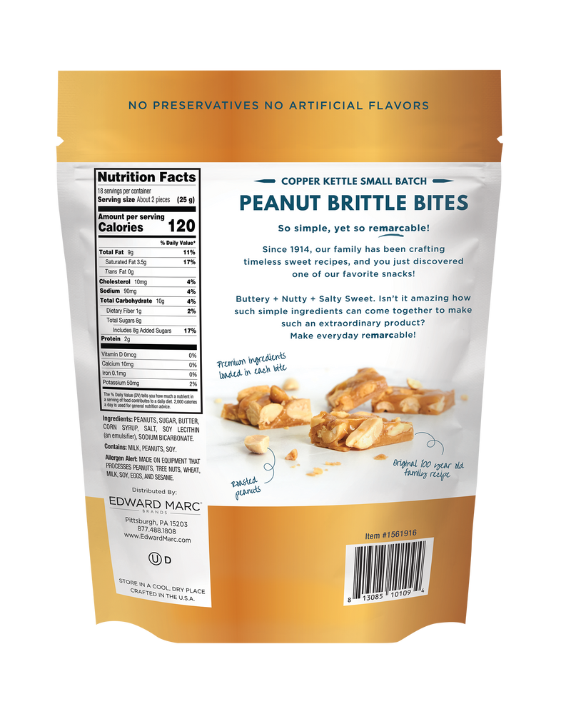 Peanut Brittle Bites