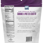 Dark Chocolate Sea Salt Caramel & Pretzel Cluster