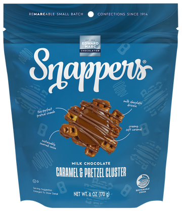 Milk Chocolate Caramel & Pretzel Cluster