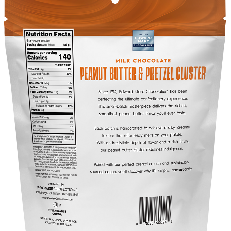 Peanut Butter & Pretzel Cluster