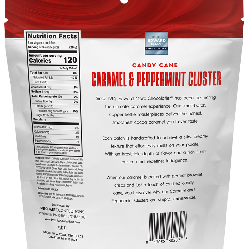 Caramel & Peppermint Cluster