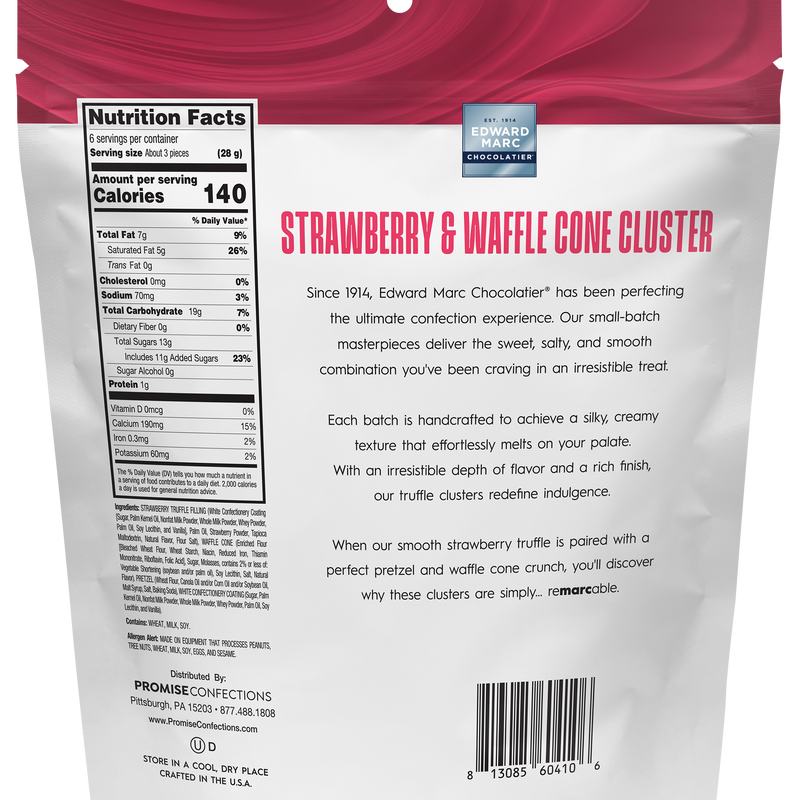 Strawberry & Waffle Cone Cluster