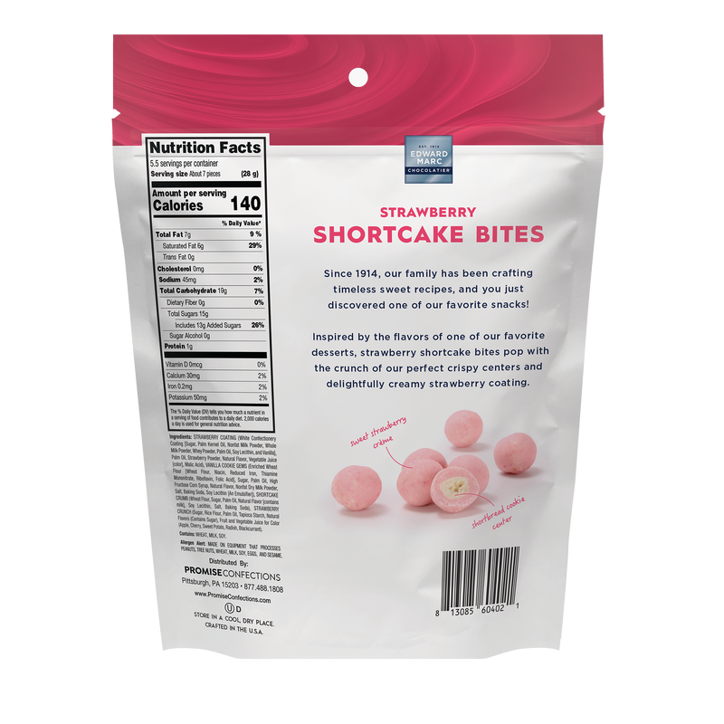 Strawberry Shortcake Bites