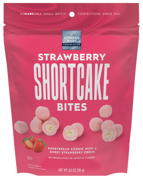 Strawberry Shortcake Bites