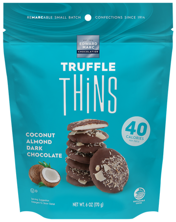 Truffle THiNS Dark Chocolate Coconut Almond