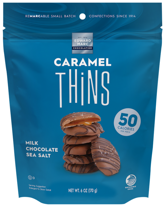 Caramel THiNS Milk Chocolate Sea Salt