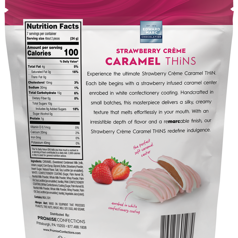 Caramel THiNS Strawberry Crème