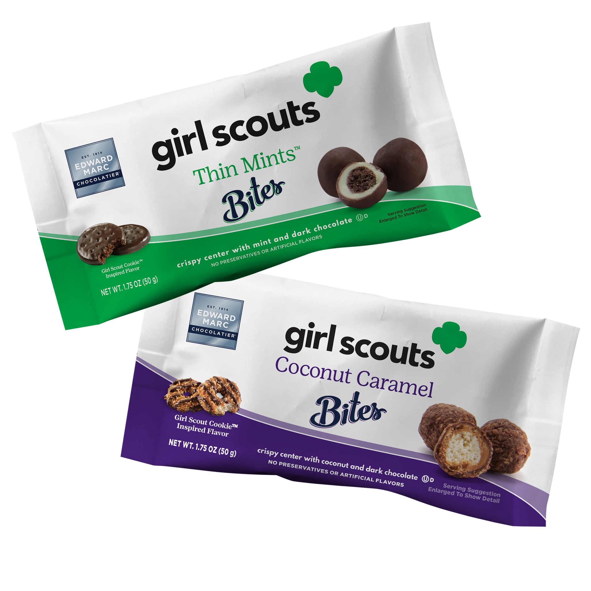 Girl Scouts Bites Snack Packs - Edward Marc Chocolatier