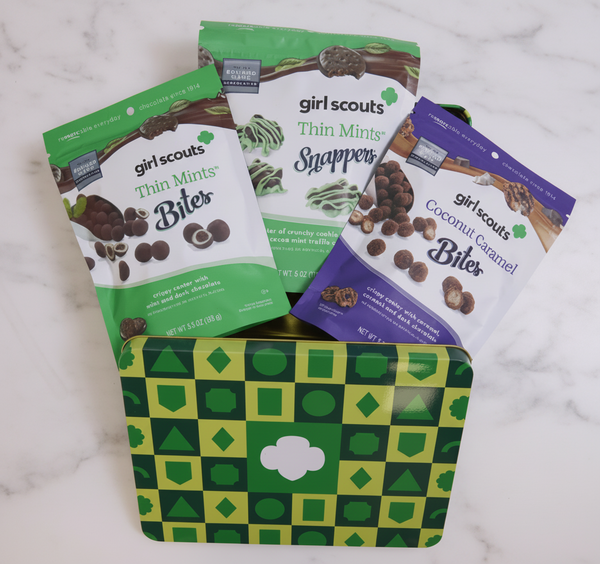 Girl Scouts Thin Mints Gifting Tin - Edward Marc Chocolatier