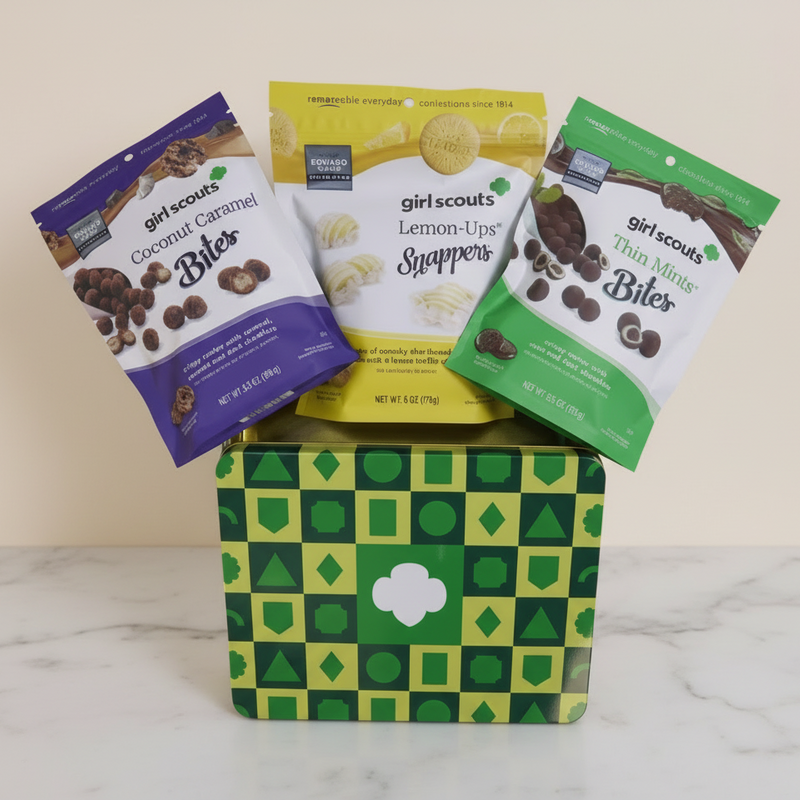 Girl Scouts Lemon Ups Gifting Tin
